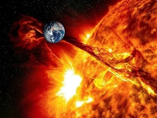 Günəşdə güclü partlayış qeydə alınıb