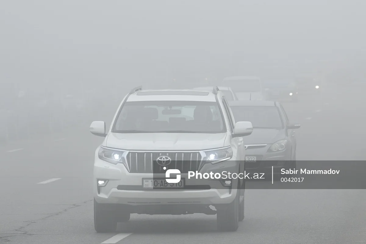 Bəzi ərazilərdə görünüş məsafəsi 500 metrədək məhdudlaşır - FAKTİKİ HAVA