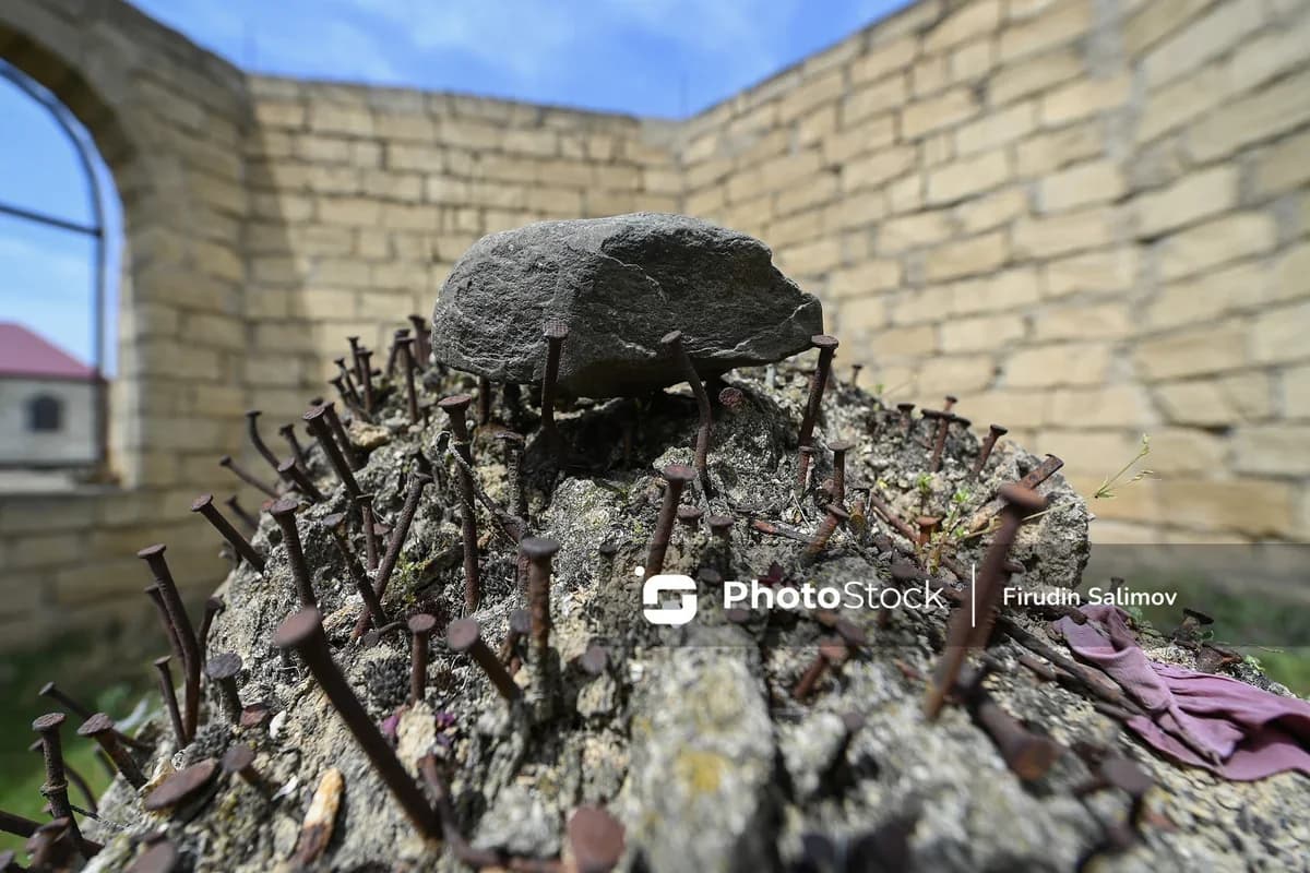 "Gözümüzü açandan qayaya mismar vurublar" - Stalinin də baş çəkdiyi məkanda arzular çin olur? - VİDEO
