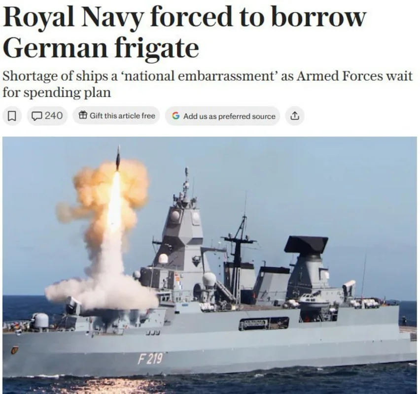 Britaniya parlamentində donanmanın vəziyyəti "milli rüsvayçılıq" adlandırılıb