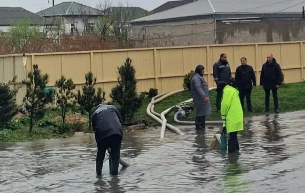 BŞİH müavini ərazilərə baxış keçirib, tapşırıqlar verilib - VİDEO