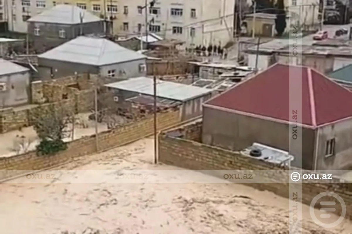 Sumqayıtda fövqəladə vəziyyət: Sakinlərin həyatı və əmlakları TƏHLÜKƏ ALTINDADIR - VİDEO