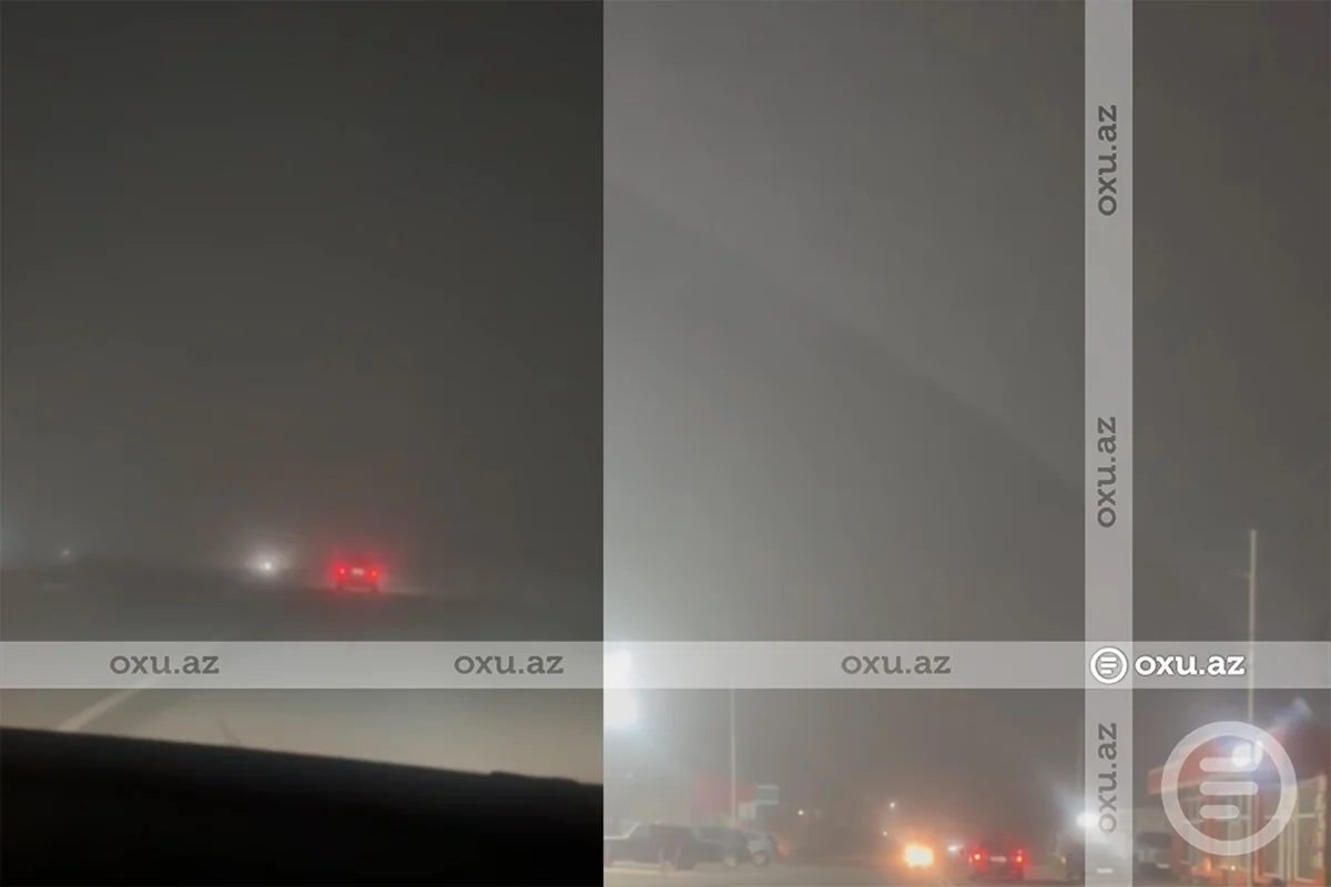 Saray qəsəbəsində sürücülər üçün təhlükəli vəziyyət: "Gecə saatlarında qəza riski xeyli artır"