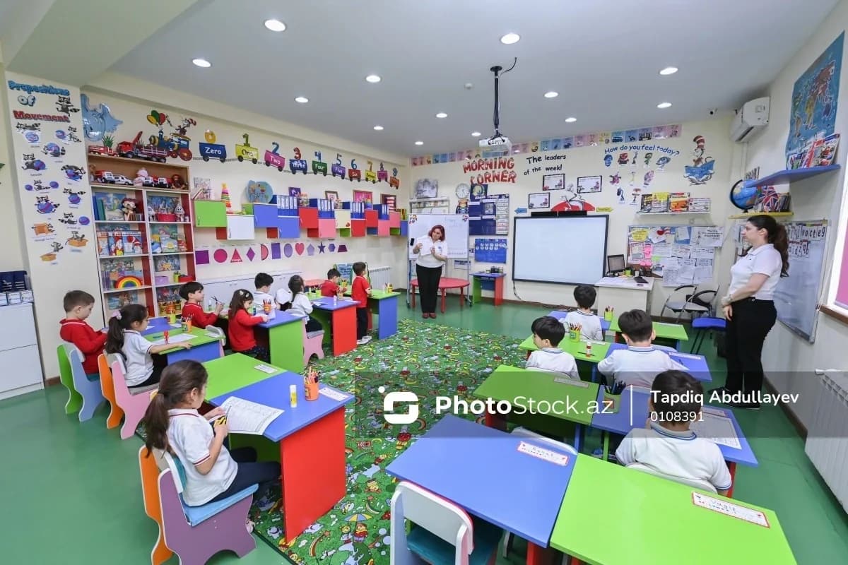 Azərbaycanda uşaqların məktəbəqədər təhsilə cəlb olunma səviyyəsi 92%-ə çatıb - HESABAT