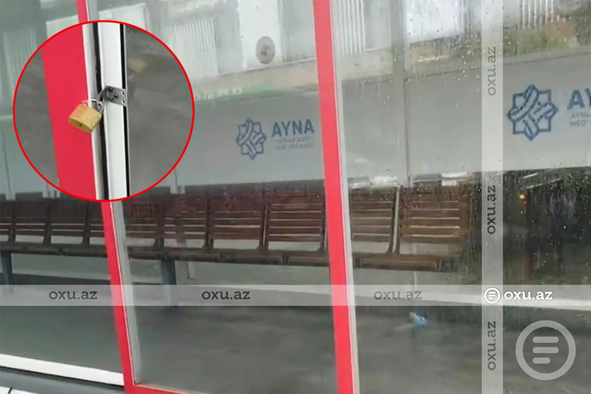 AYNA-nın bəzi dayanacaqları niyə qıfıllanır? - SƏBƏB AÇIQLANDI - VİDEO