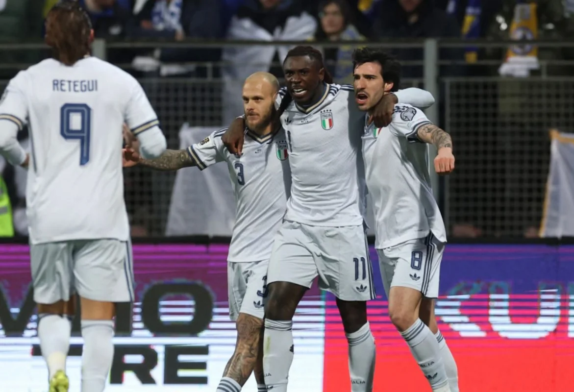 İtaliya millisi ardıcıl üçüncü dəfə dünya çempionatına vəsiqə qazana bilmədi