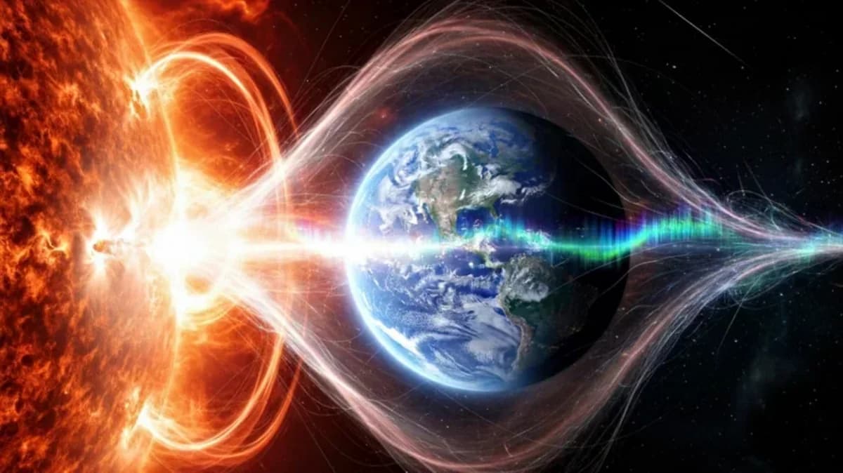 Yer kürəsini maqnit qasırğası bürüyüb