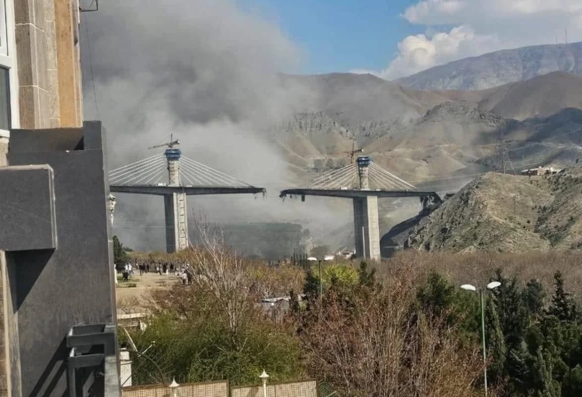 İranda körpüyə endirilən zərbə nəticəsində ölənlərin sayı artıb