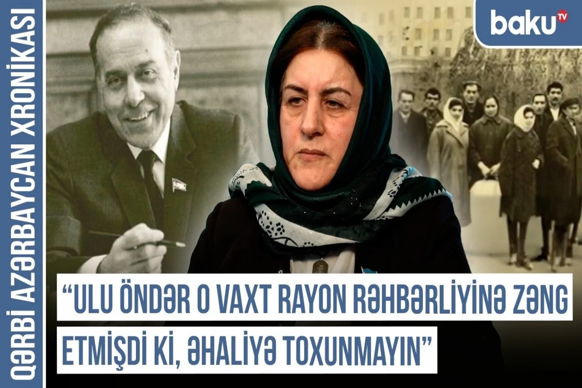 Qərbi Azərbaycan Xronikası: "Ermənilər çalışırdılar ki, biz onların dilində danışaq" - VİDEO