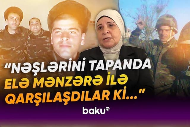 Dostu ilə eyni vaxtda şəhid olan Əbdülməcid Axundov: Anasından təsirli açıqlama - VİDEO