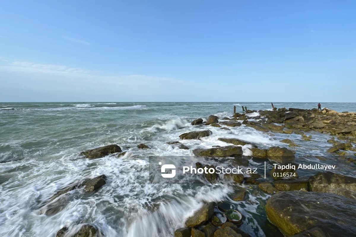 Xəzər dənizinin səviyyəsi 20 illik azalmadan sonra sabitləşib