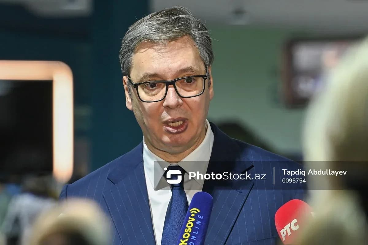 Vuçiç: "Macarıstanla Serbiya arasındakı infrastrukturu partlatmaq üçün detonatorlar aşkarlanıb"