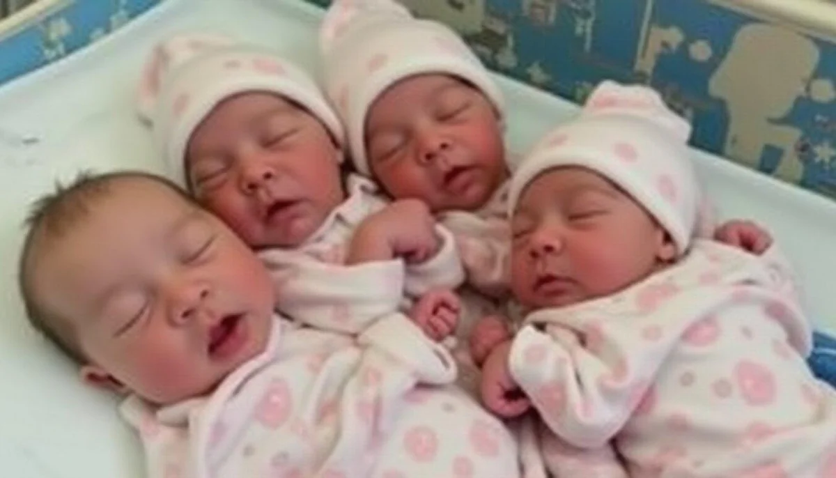 Rusiyada ilk dəfə qadın biryumurtalı dördəm dünyaya gətirib