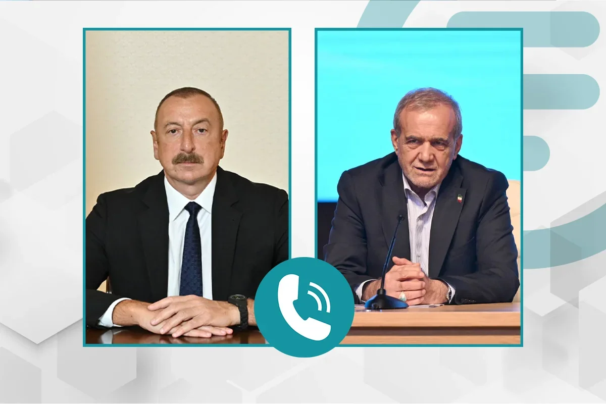 İlham Əliyev Məsud Pezeşkiana zəng etdi
