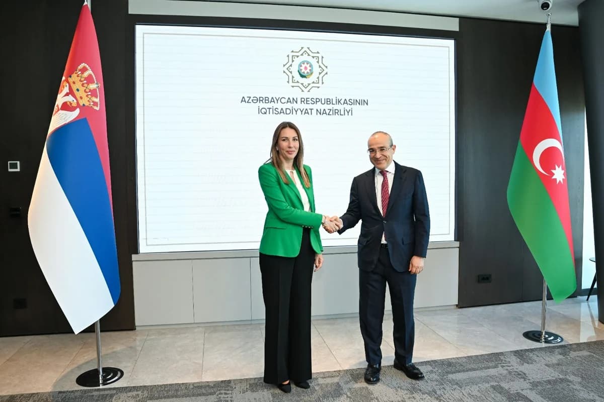 Azərbaycan və Serbiya arasında iqtisadi əməkdaşlığın genişləndirilməsi müzakirə edilib - FOTO