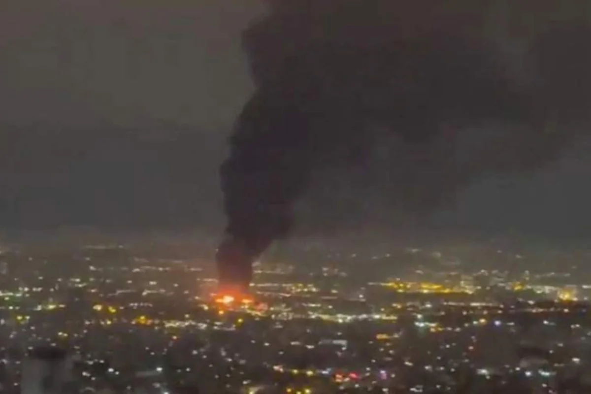 Bütün İran ərazisinə intensiv hava zərbələri endirilir