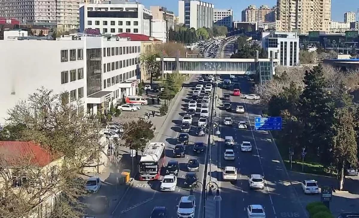 Paytaxtın hansı küçələrində sıxlıq var? - FOTO - 08.04.2026