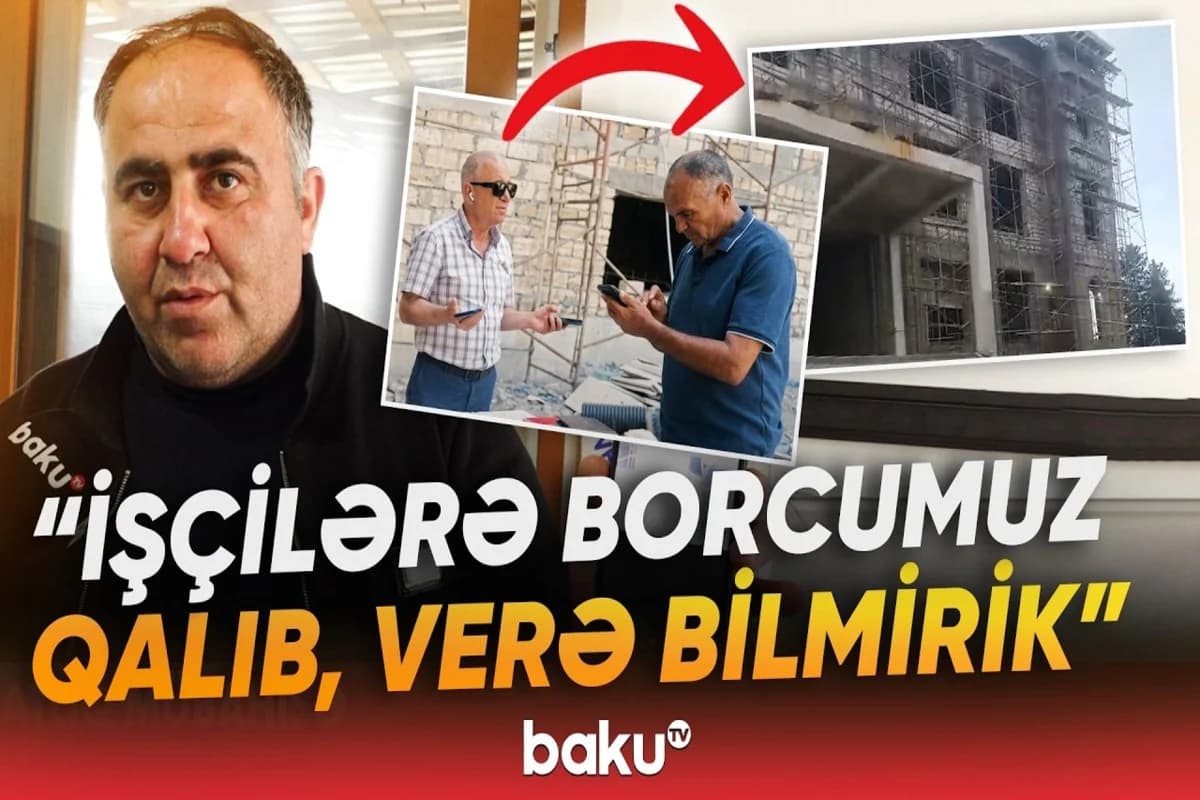 150 min manatlıq mübahisə: "Restoranı tikmişik, pulumuzu ala bilmirik" - VİDEO