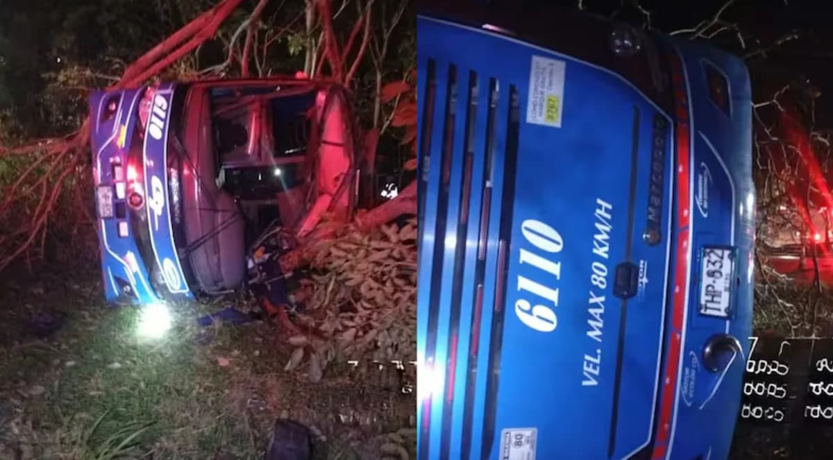 Kolumbiyada eyni avtobus ikinci dəfə ağır qəzaya düşdü: Altı nəfər öldü, xeyli yaralı var