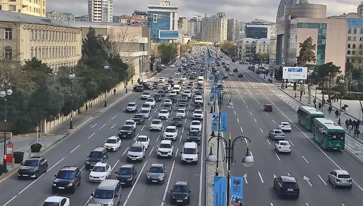 Paytaxtın hansı küçələrində sıxlıq var? - FOTO - 09.04.2026