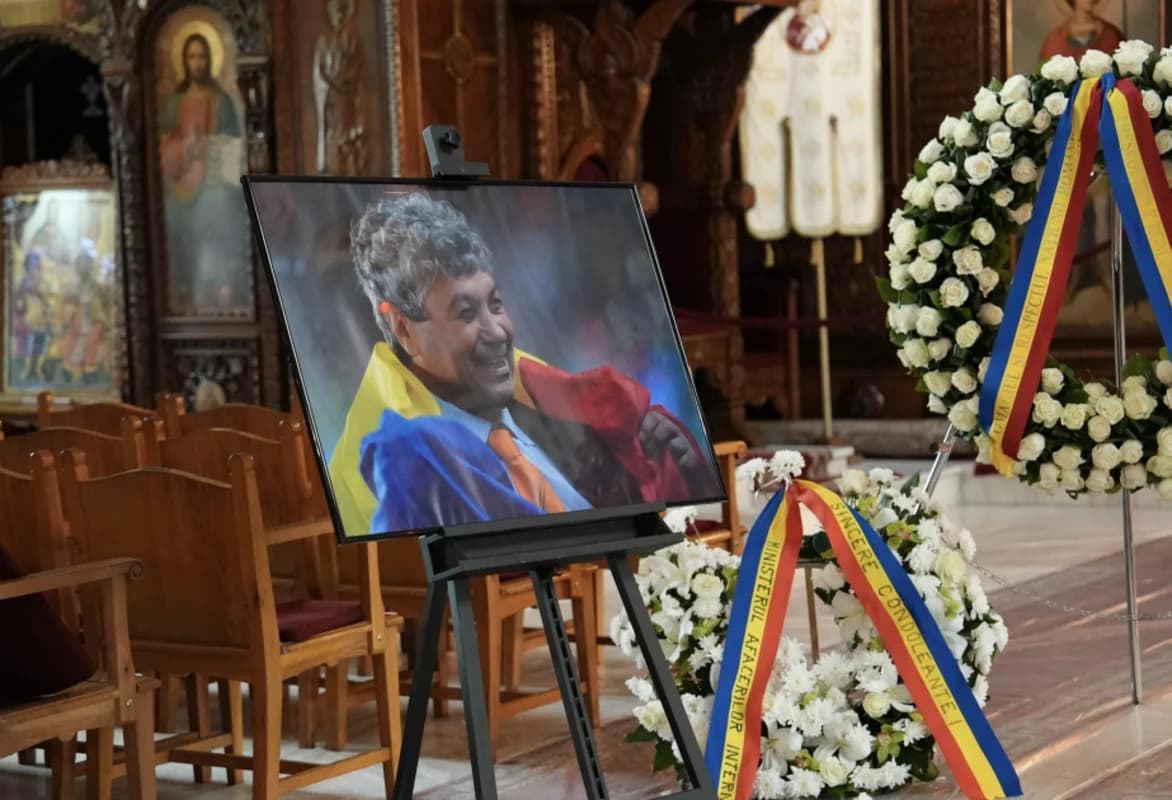 Əfsanəvi məşqçi Mirça Luçesku son mənzilə yola salındı