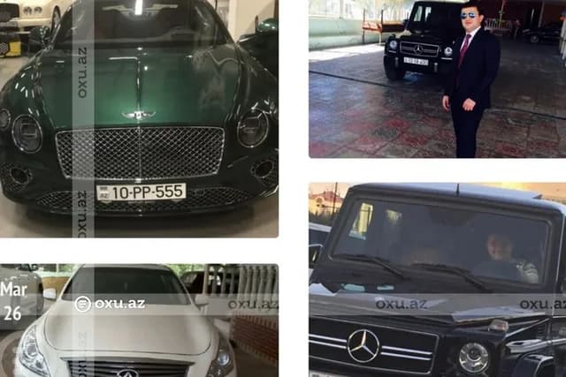 Bir milyon manatlıq DƏLƏDUZLUQ İDDİASI: Bahalı avtomobil kolleksiyası olan iş adamı hakim qarşısında