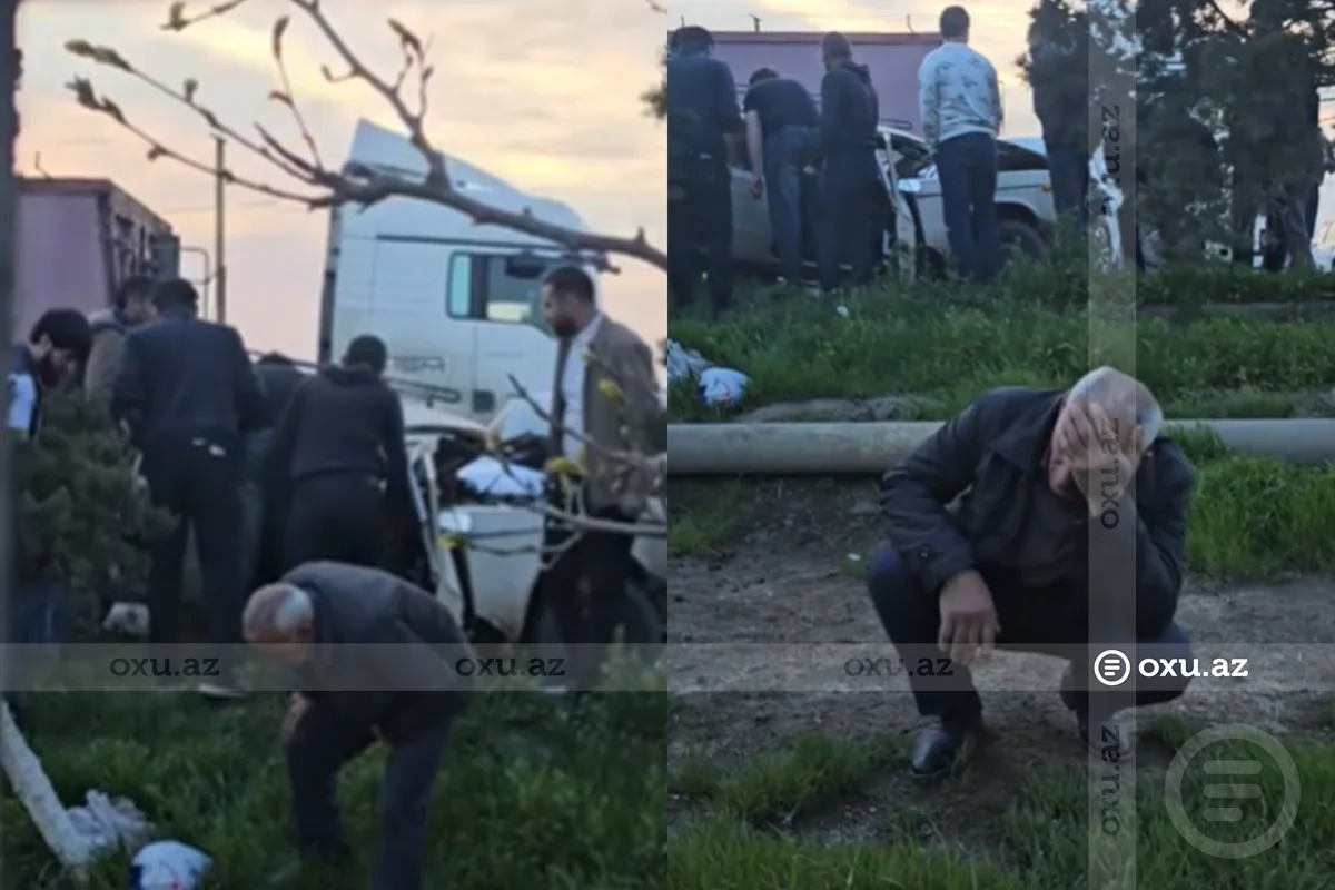 Məmmədli kəndi ərazisində ağır qəza: Xəsarət alanlar var - VİDEO