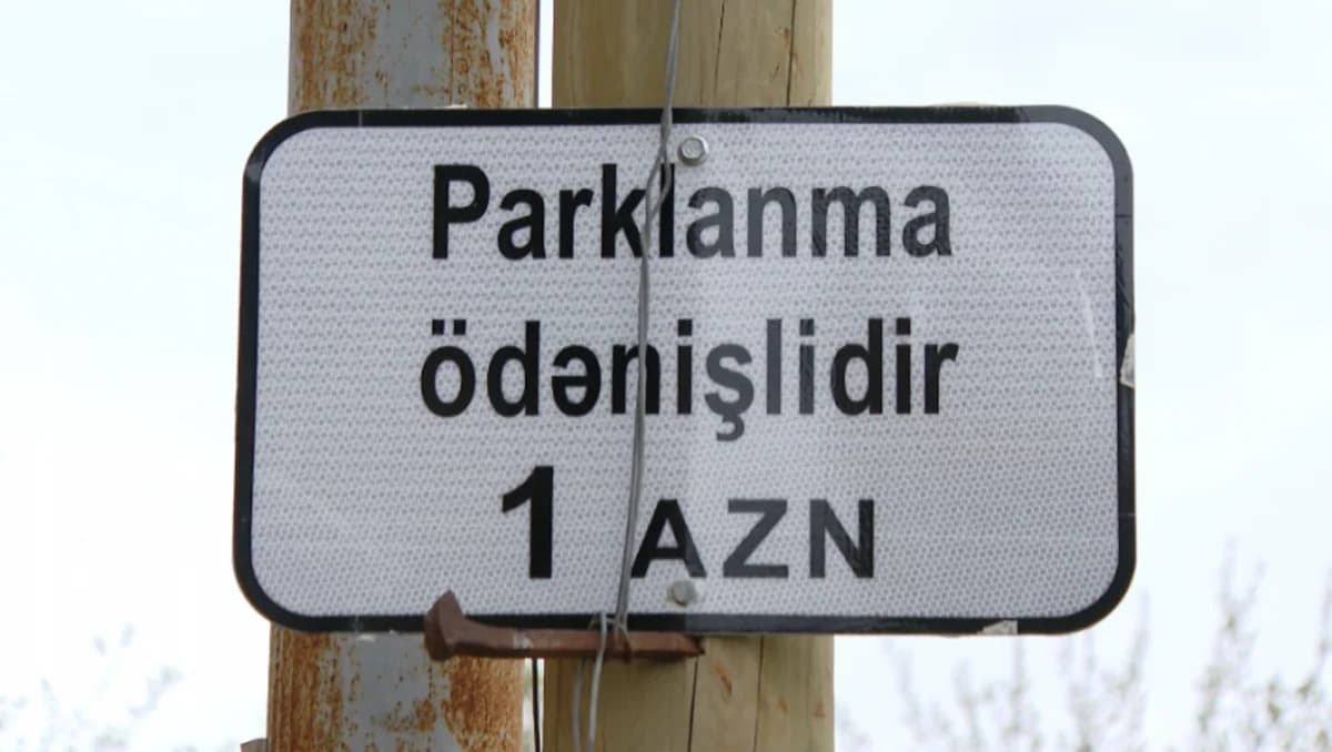 Bakıda qanunsuz parklanma yeri yaradıb sürücülərdən pul alırlar? - VİDEO