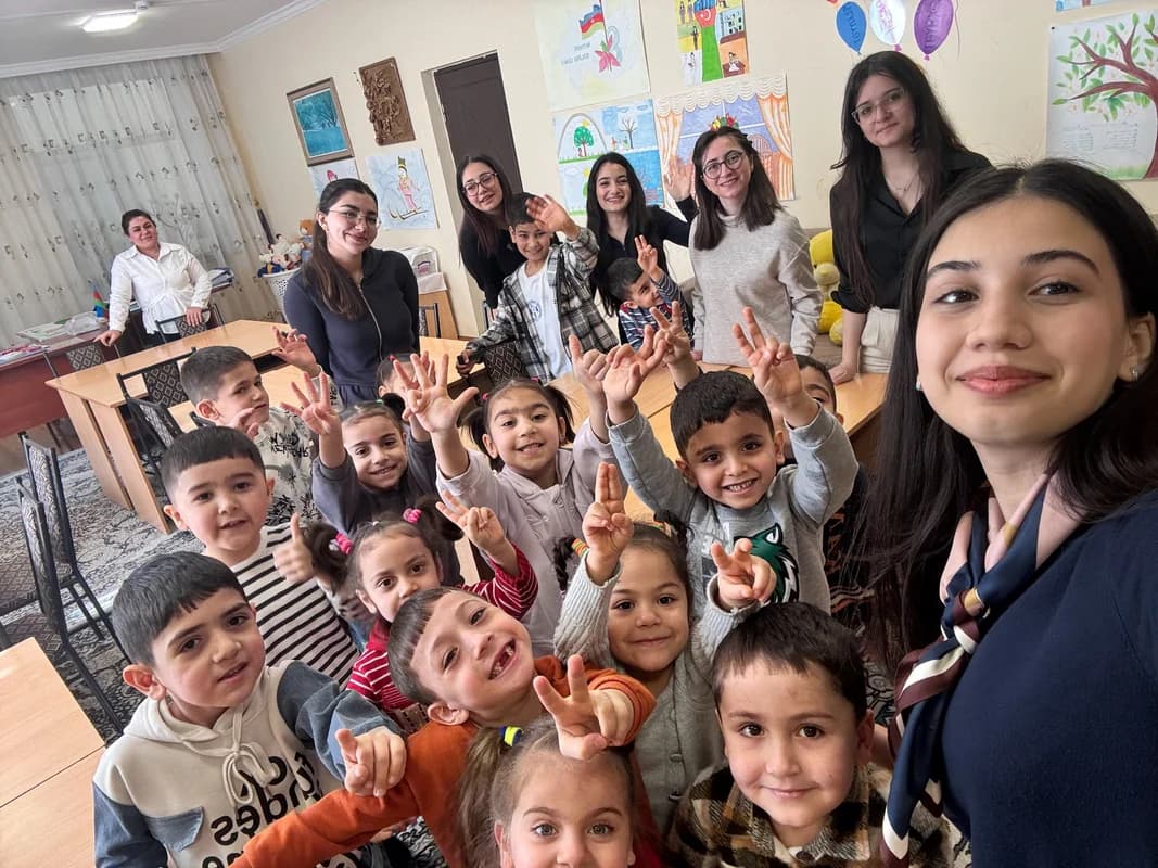 Leyla Əliyevanın təşəbbüsü ilə uşaq evlərində sosial-emosional öyrənmə proqramı icra edilir - FOTO