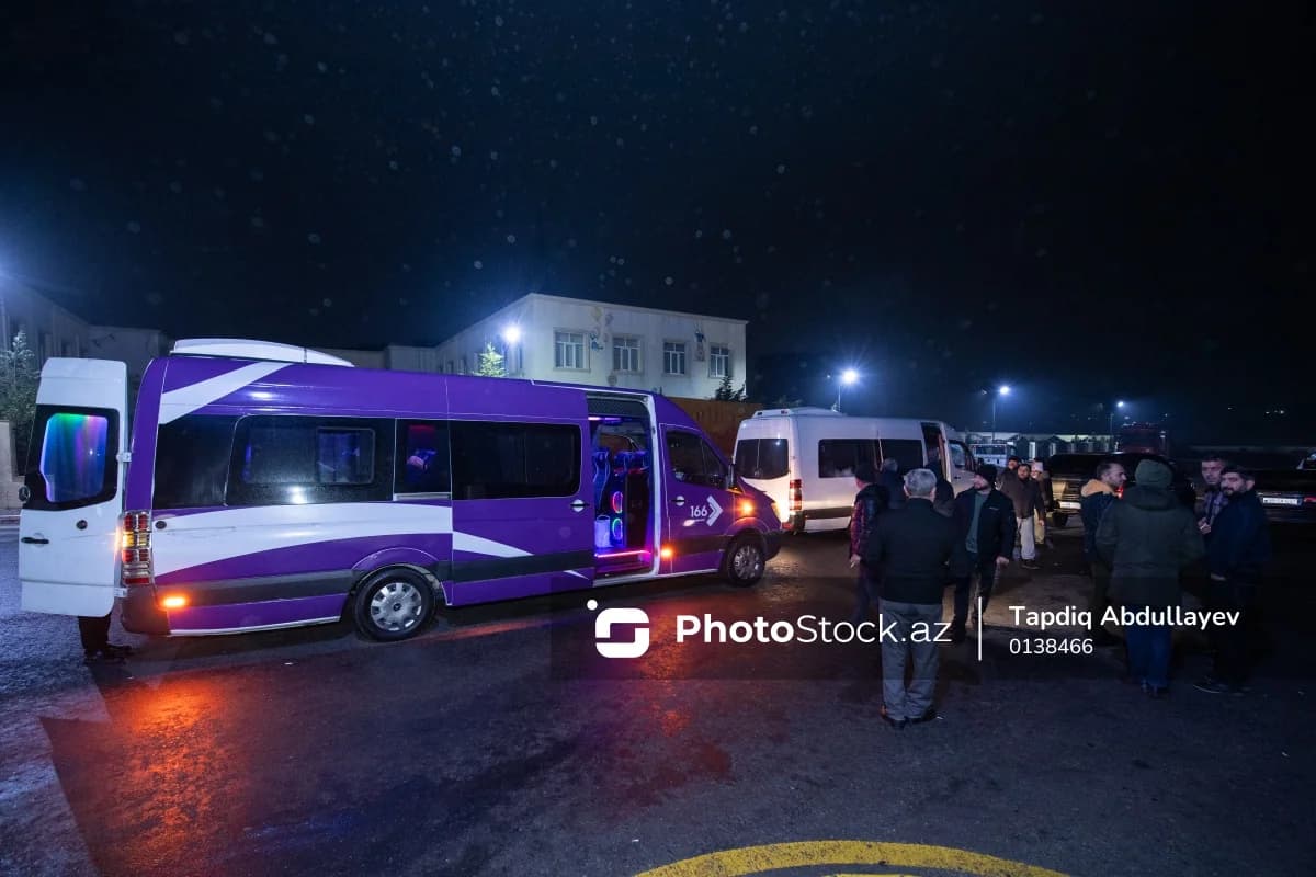 Ağdam şəhərinə növbəti köç karvanı yola salınıb - VİDEO