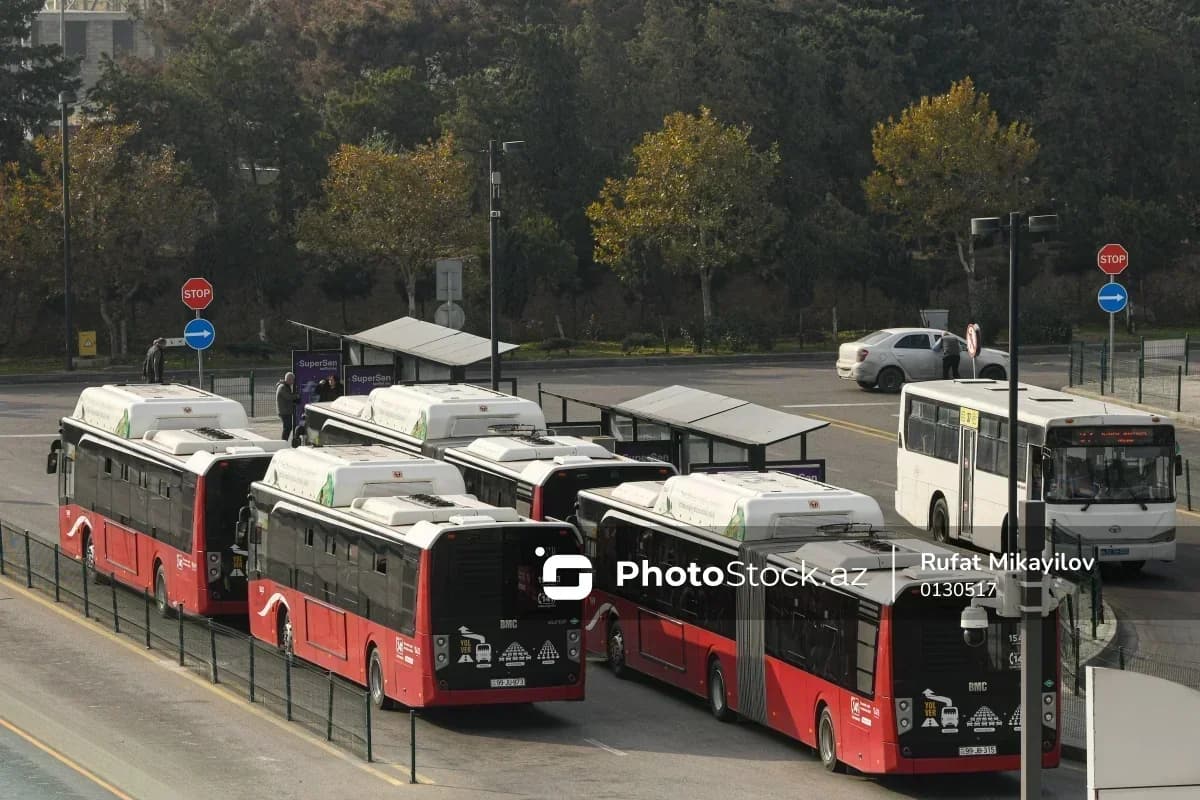 Metrodakı texniki insidentlə bağlı avtobusların sayı artırılıb