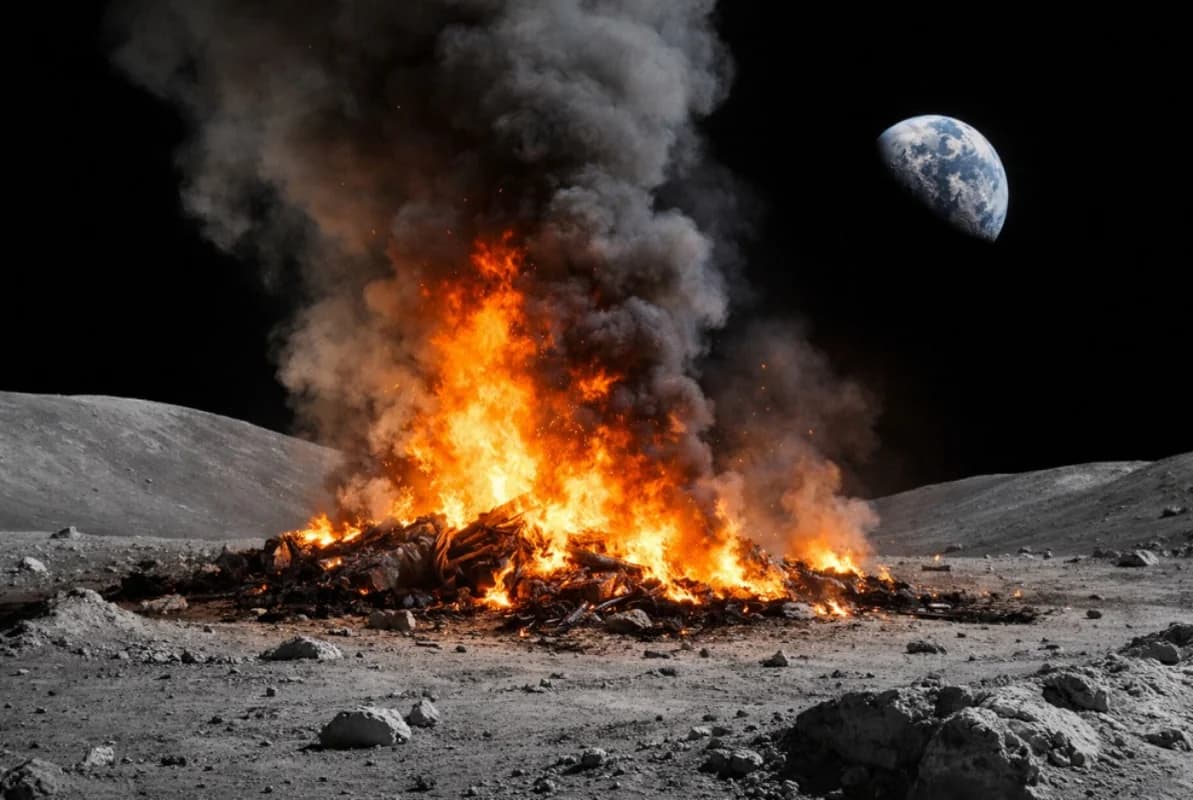 ABŞ-lilər Ayda "yanğın törətməyi" planlaşdırırlar