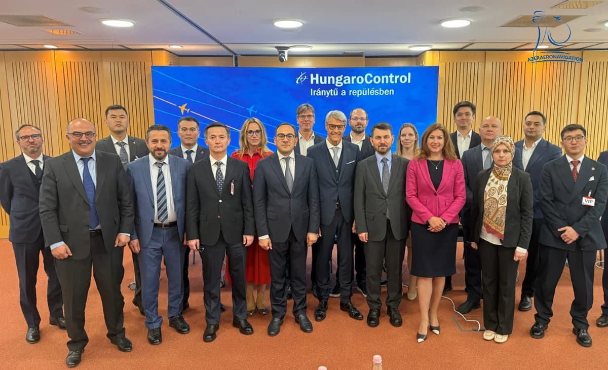 Avropa-Asiya hava məkanında uçuşların koordinasiyası Budapeştdə müzakirə olunub