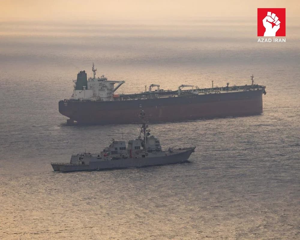 ABŞ Hərbi Dəniz Qüvvələri İranın neft tankerini ələ keçirdi