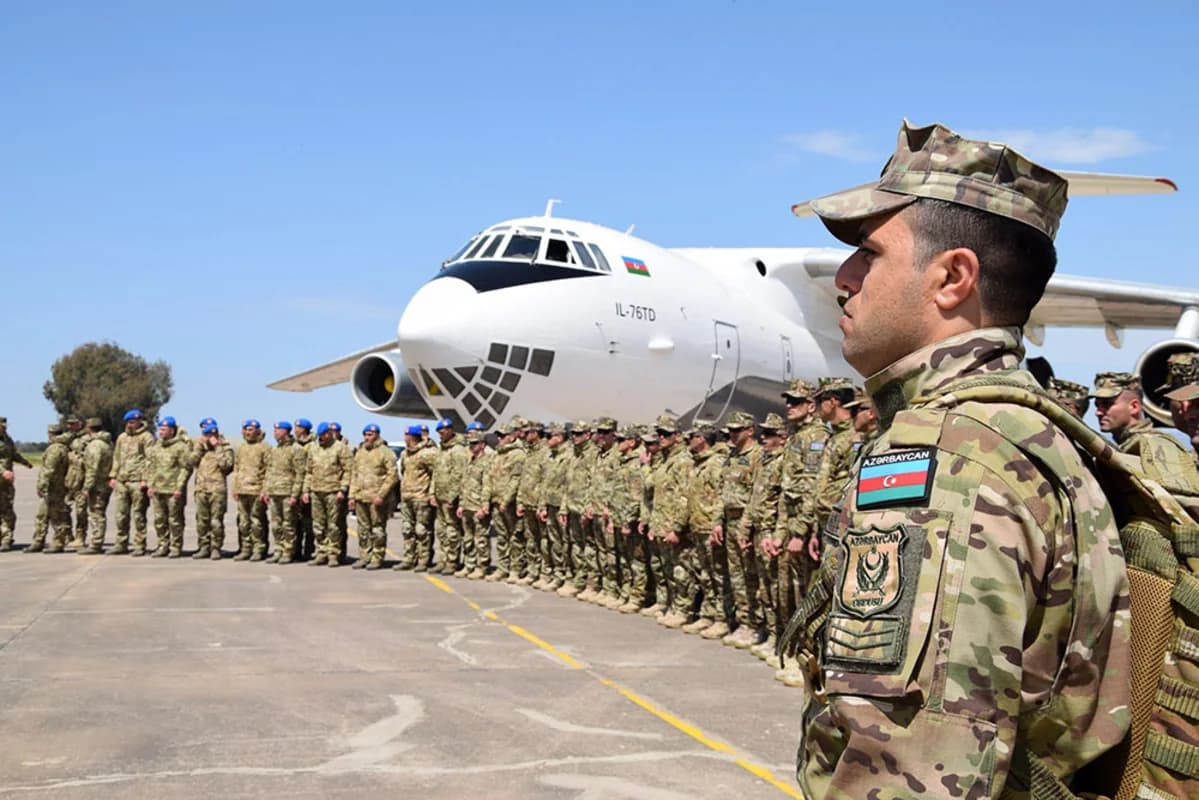 Hərbi qulluqçularımız Türkiyəyə gediblər