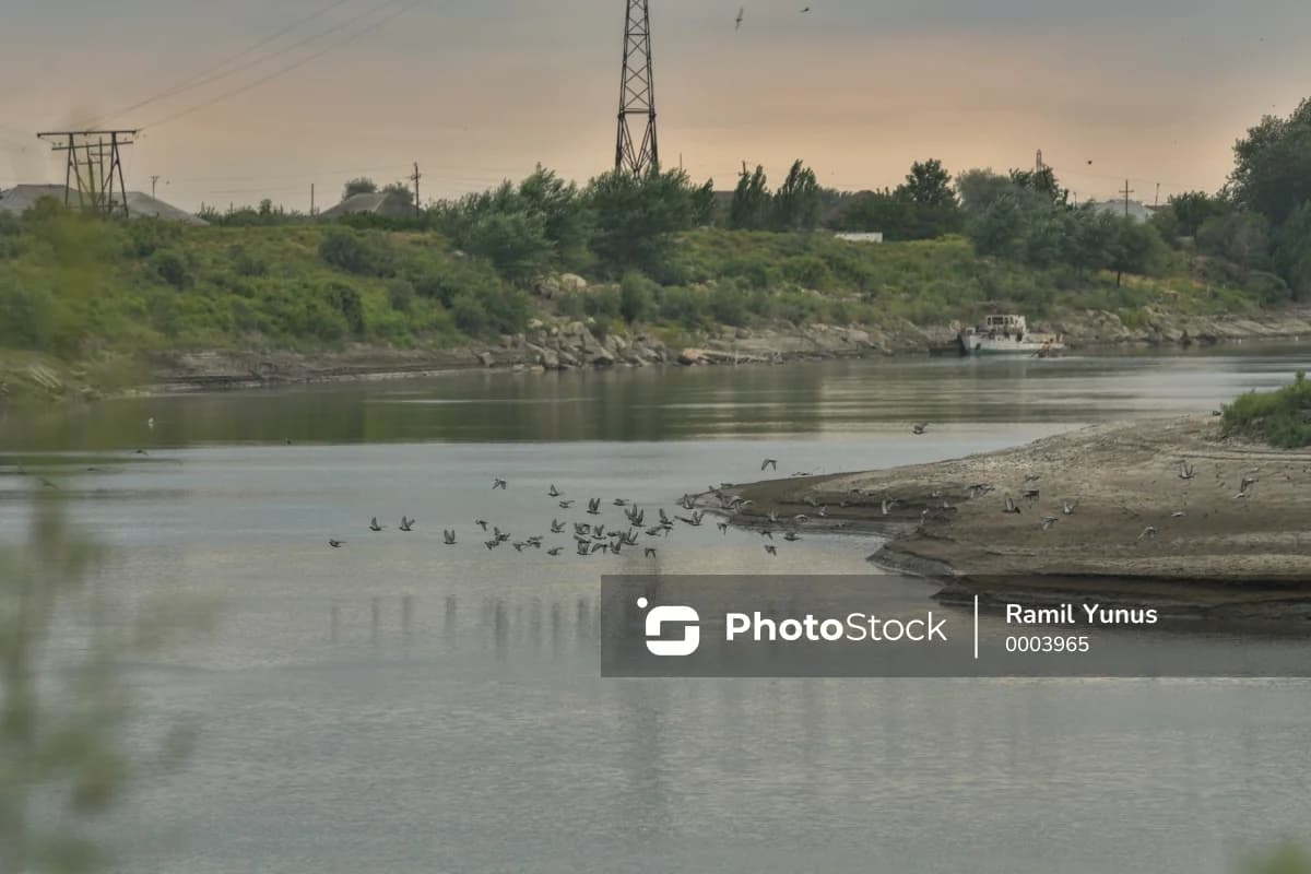 Kür çayının aşağı axınına suyun buraxılmasına BAŞLANILDI