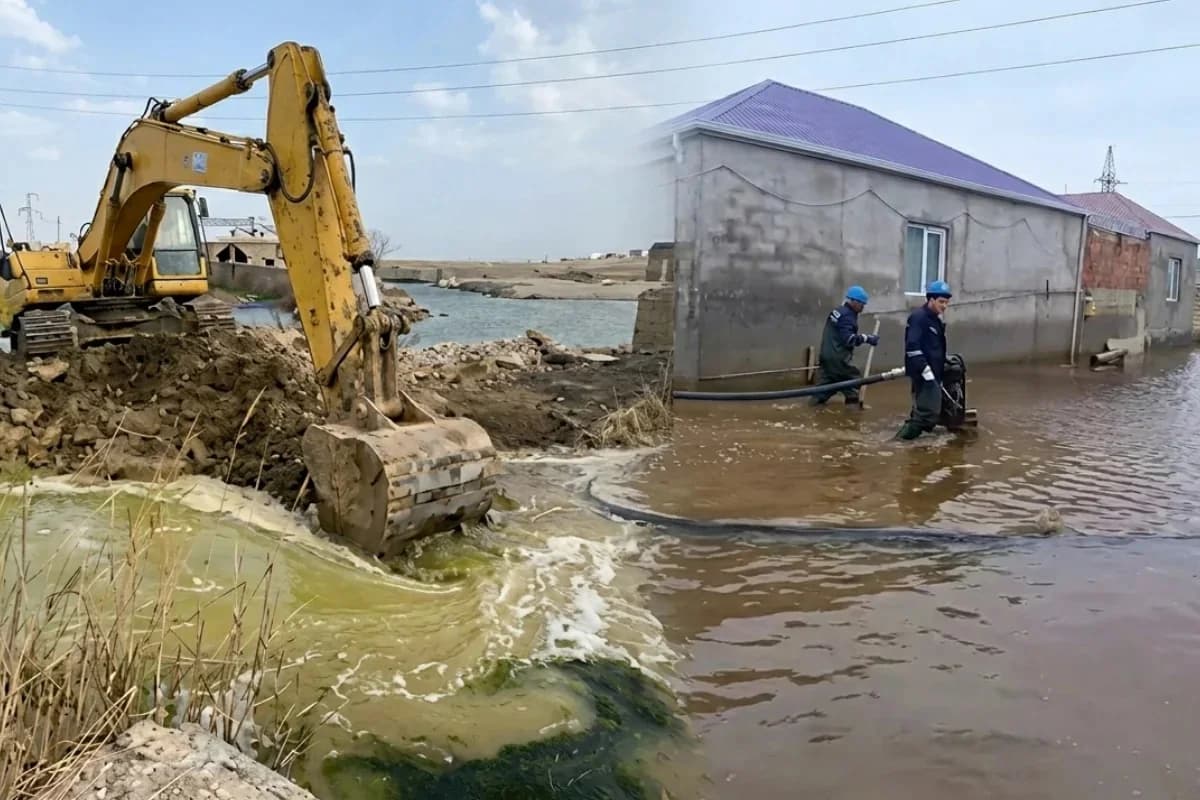 Azərbaycanda sel sularının fəsadlarının aradan qaldırılması ilə bağlı görüləcək işlərin SİYAHISI