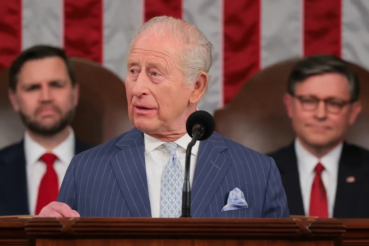 Trampın atmacasına Kraldan möhtəşəm cavab - VİDEO