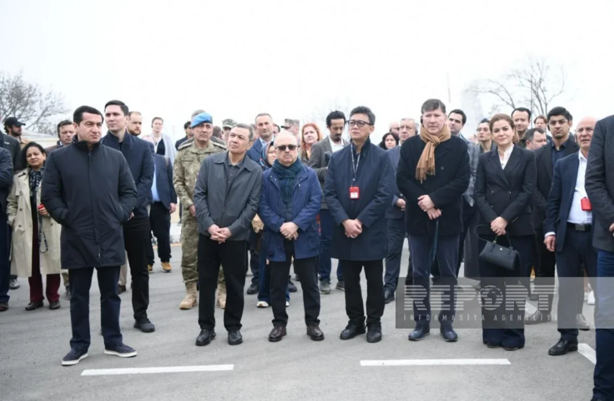 Diplomatik korpusun nümayəndələri Şuşada sağlamlıq mərkəzinin işi ilə tanış olub - FOTO