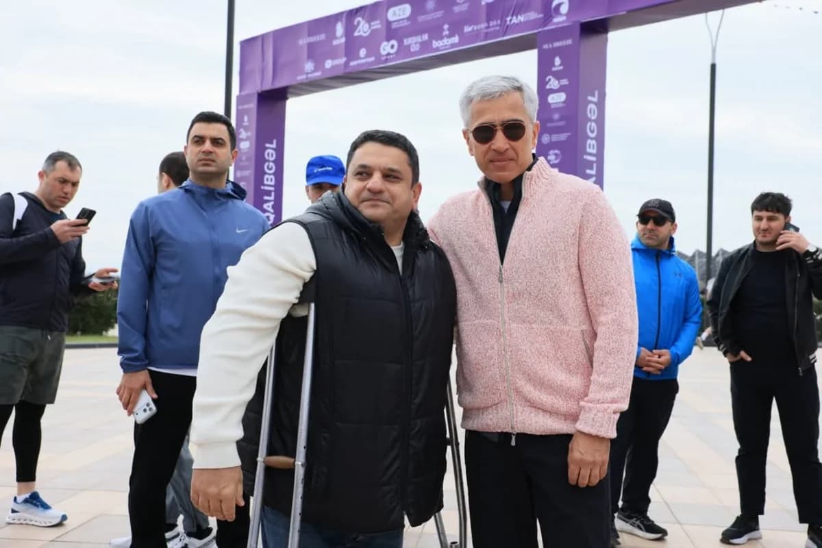 Anar Ələkbərov "Bakı Marafonu 2026"dan paylaşım edib - FOTO