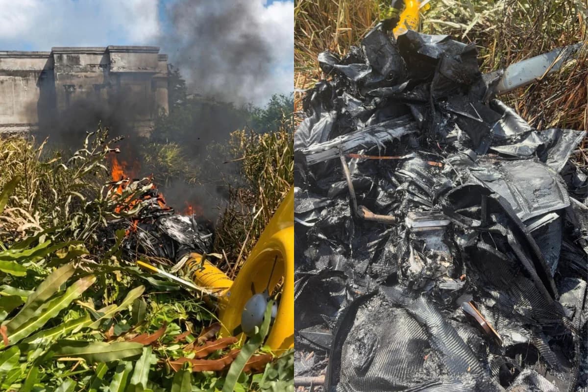 Tailandda helikopter qəzası: Xəsarət alanlar var
